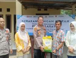 Polsek Pseksu Beserta Bulog Cabang Lahat Gelar Kegiatan GPM Guna Menjaga Stabilitas  Harga Pangan