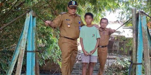 Soal Video Jembatan Gantung di Pesawaran Viral, Pemdes Pastikan Perbaikan 2026 dan Anak dalam Video Dapat Bantuan