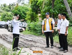 Tinjau  Sejumlah Ruas Jalan Way Khilau, Bupati Nanda Dorong Percepatan Penanganan Infrastruktur