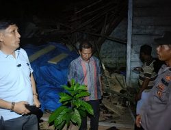 Gerak Cepat Polsek Semaka Identifikasi Dampak Gempa