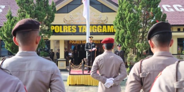 Kapolres Tanggamus Pimpin Upacara Hari Kesaktian Pancasila