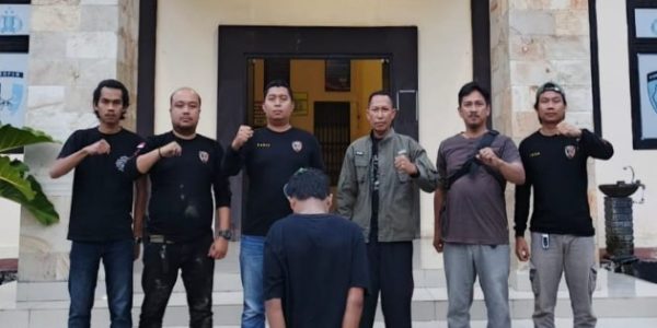 Polsek Kota Agung Tangkap Residivis Pencuri HP Milik Tetangga