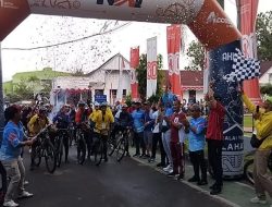 Event Fun Bike HUT Ke-80 PT KAI Menuju World Class Dibuka Oleh Sekdakab Lahat