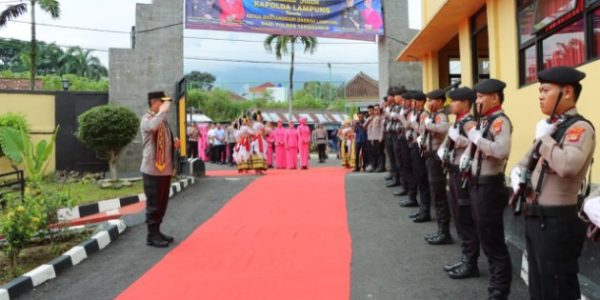 Kapolda Lampung Lakukan Kunjungan Kerja ke Polres Tanggamus