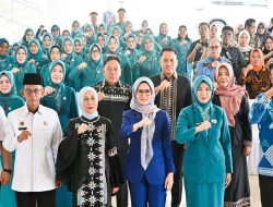Bupati Pesawaran Kukuhkan Pengurus TP PKK, Dekranasda, Perwosi, Posyandu, dan Bunda Literasi Kecamatan Periode 2025–2030
