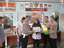 Jumat Berkah, Polsek Kota Agung Berbagi Bahan Pokok untuk Lansia dan Disabilitas