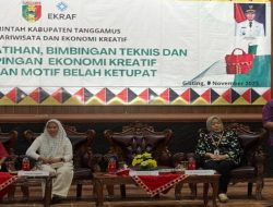 Pelatihan Motif Belah Ketupat di Tanggamus, 50 Pengrajin dari 20 Kecamatan Ikut Ambil Bagian