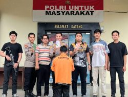 Tekab 308 Polsek Pulau Panggung Tangkap Pelaku Pencurian Uang Rp13 Juta