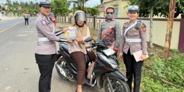 Dua Hari Operasi Zebra, Sat Lantas Polres Tanggamus Beri 89 Teguran Tertulis kepada Pelanggar