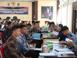 Seleksi Bintara Brimob 2026 di Polres Tanggamus Dimulai, 49 Peserta Ikuti Rikmin Awal