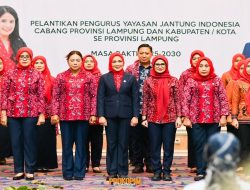 Bupati Nanda Indira Dilantik Sebagai Ketua YJI Cabang Pesawaran Periode 2025–2030