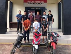 Polsek Pulau Panggung Ungkap Dua Kasus Curanmor, Tiga Tersangka Ditangkap
