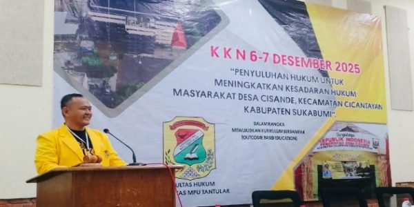 Walau Sudah Doktor, Fauzi Ambil Kuliah S1 Hukum Univ Mpu Tantular, Ikuti KKN, Fauzi : Ilmu Hukum Adalah Pondasi Peradaban