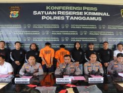 Polres Tanggamus Tetapkan Dua Tersangka Curas Disertai Pembunuhan di Pugung