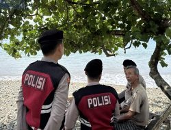 Polres Tanggamus Intensifkan Patroli Pantai Kota Agung Timur, Antisipasi Premanisme dan Pungli Jelang Tahun Baru 2026