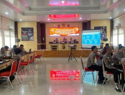 Polres Tanggamus Ikuti Sosialisasi dan Asistensi Pembangunan Zona Integritas 2026