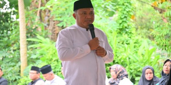 Wabup Pesawaran Hadiri Peringatan Isra Mi’raj di Ponpes Al Wujudi, Dimeriahkan Ginanjar dan Tausiyah Ustaz Dadang Mubarok