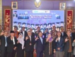 Komisi V DPRD Provinsi Lampung Hadiri Kegiatan Guru Besar FKIP Unila Dies Natalis ke-58