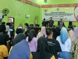 Anggota DPRD Lampung Mustika Bahrum Sosialisasi PIP-WK di Gadingrejo