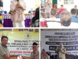 Dapil III DPRD Provinsi Lampung Gelar Sosialisasi Pembinaan Ideologi Pancasila