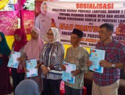 Legislator DPRD Lampung Ely Wahyuni Sosperda No.1 Tahun 2016 di Kedondong