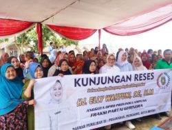 Kembali, Legislator DPRD Lampung Elly Wahyuni Serap Aspirasi Warga Way Lima