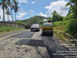 Perbaikan Jalan Dipercepat, Pemprov Lampung Pastikan Jalur Mudik Lebaran Lebih Aman