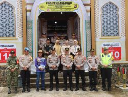 Kapolres Lahat Cek Pos Pam Sindang Panjang Ops Ketupat Musi 2026