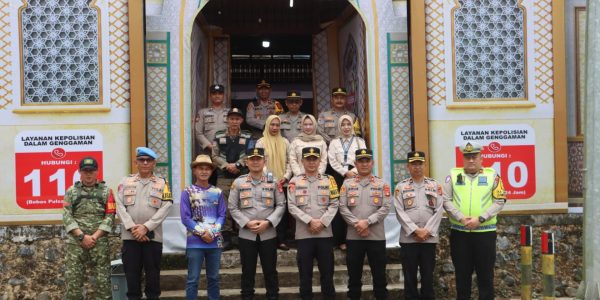Kapolres Lahat Cek Pos Pam Sindang Panjang Ops Ketupat Musi 2026