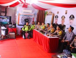 Polres Lahat Mengikuti Zoom Meeting Dalam Rangka Pemantauan Objek Wisata Pada Operasi Ketupat 2026