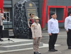 Kapolres Lahat AKBP Novi Edyanto memimpin Jam Pimpinan