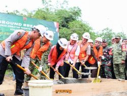 Ground Breaking Jembatan Perintis Garuda Perkuat Akses dan Konektivitas Masyarakat Desa Sukaraja
