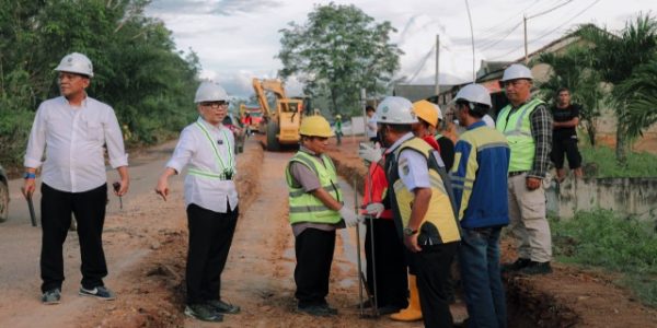 Gubernur Rahmat Mirzani Djausal Siapkan Anggaran 172,2 Milyar Untuk 3 Paket Perbaikan Jalan di Way Kanan Sepanjang 20,20 Km