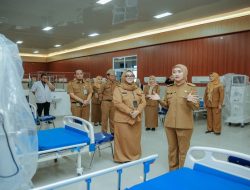 Wagub Lampung Pimpin Apel di RSUD Bandar Negara Husada. Dorong Peningkatan Kualitas Layanan, Profesionalisme, dan Inovasi Kesehatan