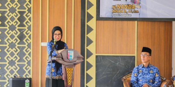 Perkuat Sinergi dan Bahas Isu Strategis, Pemkab Pesawaran Gelar Rakor dan Halal Bihalal Kepala Desa