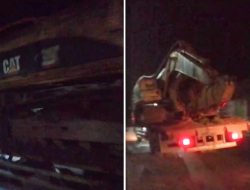 Diduga Adanya Exavator Keluar dari Lokasi Tambang Emas Ada Permainan Dengan APH Setempat