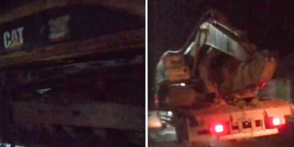 Diduga Adanya Exavator Keluar dari Lokasi Tambang Emas Ada Permainan Dengan APH Setempat