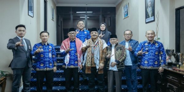 Gubernur Lampung Terima Duta Besar Palestina Abdul Fattah A.K. Al-Sattari