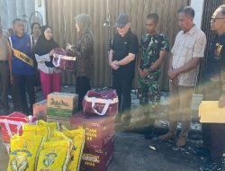 Hadir di Tengah Duka, Widia Ningsih Peluk Warga Pagar Agung yang Terdampak Angin Kencang