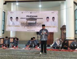 Bupati Moh. Saleh Asnawi Melepas 249 Jamaah Haji Tanggamus Menuju Tanah Suci