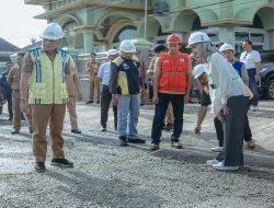 Perkuat Konektivitas  Wagub Jihan Nurlela Lakukan Ground Breaking Perbaikan Jalan Provinsi Ruas Patimura Kota Metro