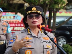 Apel Pamatwil Polres Tanggamus Dipimpin Kabidkeu dan Kabid Dokkes Polda Lampung