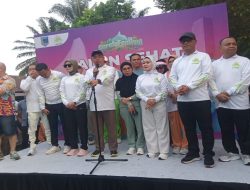 Semarak HUT ke-157 Kabupaten Lahat: Dinas Pendidikan Gelar Jalan Santai, Dimeriahkan Penampilan Wulan KDI dan Sabrina