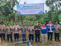 Polres Tanggamus Terima Hibah Sumur Bor PT PGE untuk Polsubsektor Ulu Belu