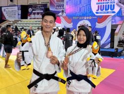 Atlet Judo Asal Polres Tanggamus Raih Juara III Beregu Mix di Kapolri Cup 2026