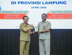 Gubernur Rahmat Mirzani Djausal Sambut Rektor dan Mahasiswa Fakultas Strategi Pertahanan Unhan Peserta KKNDN
