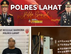 46( empat puluh enam) paket Narkotika jenis Sabu dan 1(satu) tersangka diamankan oleh Satresnarkoba Polres Lahat