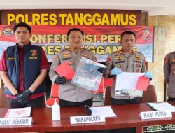 Polres Tanggamus Ungkap Modus Curas 2 Motor Wisatawan Pantai di Kota Agung Timur