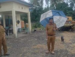 Optimalkan Kinerja Alat Berat,Kadis PUPR Lahat Tinjau Workshop Alkal Di Desa Manggul