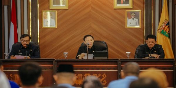 Terima Aspirasi Buruh, Sekdaprov Marindo Kurniawan Tegaskan Komitmen Pemprov Lampung Perlindungan Pekerja